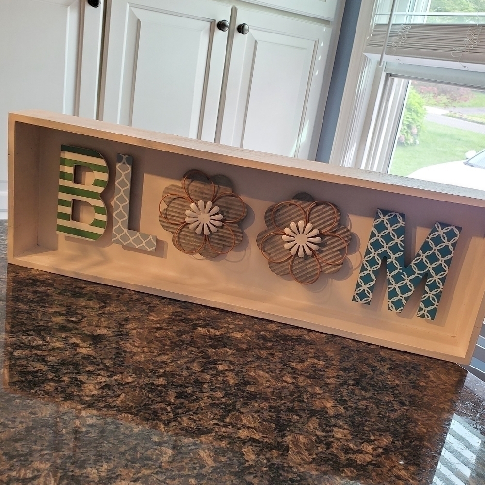 Wall Art Picture Box "BLOOM"
